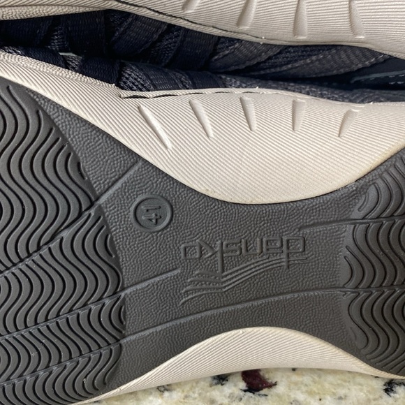 Women's Dansko Honor Charcoal/Metallic Leather Shoe-Size 41 (US 10.5-11) - Picture 12 of 12